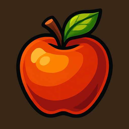 Fruit.
In-Game asset.  2d.  High contrast.  No shadows