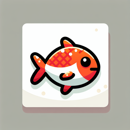 Fish, cartoon
Single Game Texture. In-Game asset. 2d. Blank background. High contrast. No shadows.