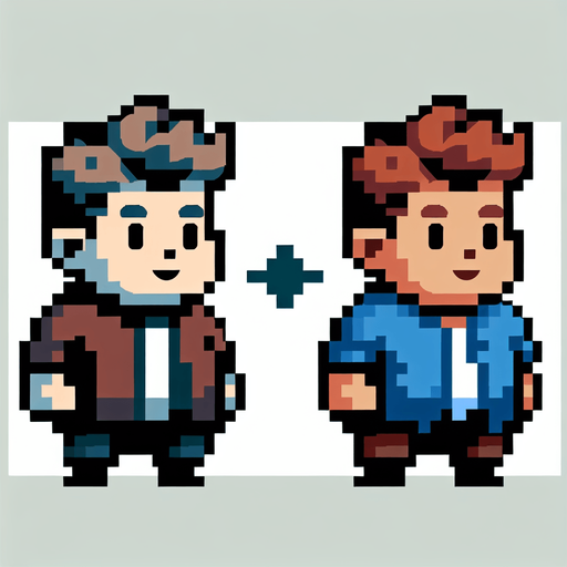 fat boy.
Single Game Texture. In-Game asset. 2d. Blank background. High contrast. No shadows. 8bit. no background.