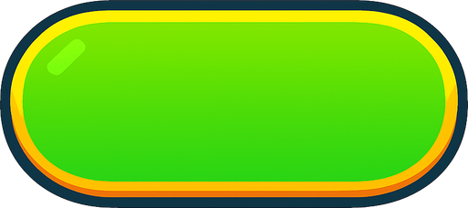 boton de inicio ovalado sin texto.
In-Game asset.  2d.  High contrast.  No shadows