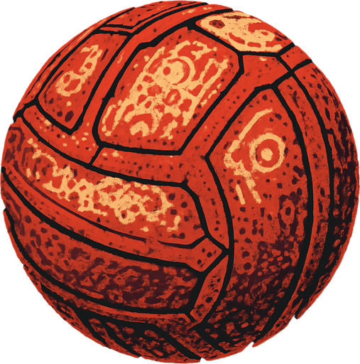 i want a fanshics ball for that showd show that textutrd snf motr frdign.
In-Game asset.  2d.  High contrast.  No shadows