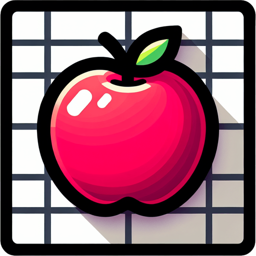 Apple.
Single Game Texture. In-Game asset. 2d. Blank background. High contrast. No shadows.