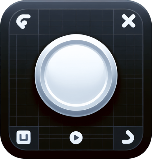 a button png.
Single Game Texture. In-Game asset. 2d. Blank background. High contrast. No shadows.