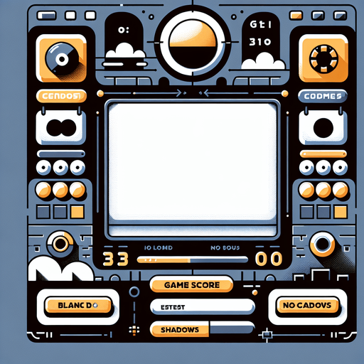 suggest a bkg for the score.
Single Game Texture. In-Game asset. 2d. Blank background. High contrast. No shadows.