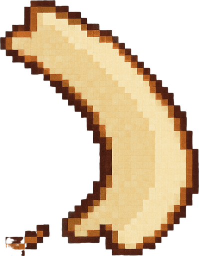 Retro pixel style