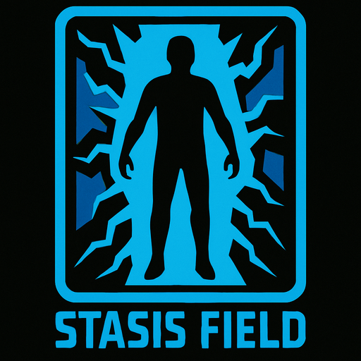 stasisField.
In-Game asset.  2d.  High contrast.  No shadows