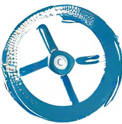 red circular valve
