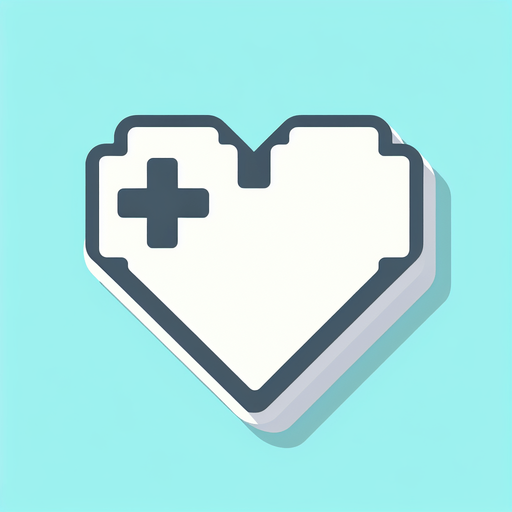 top-down view, videogame heart, 90s style sticker, flat, no perspective, silhouette,  white, cartoon, fun, simple, from above.
Single Game Texture. In-Game asset. 2d. Blank background. High contrast. No shadows.