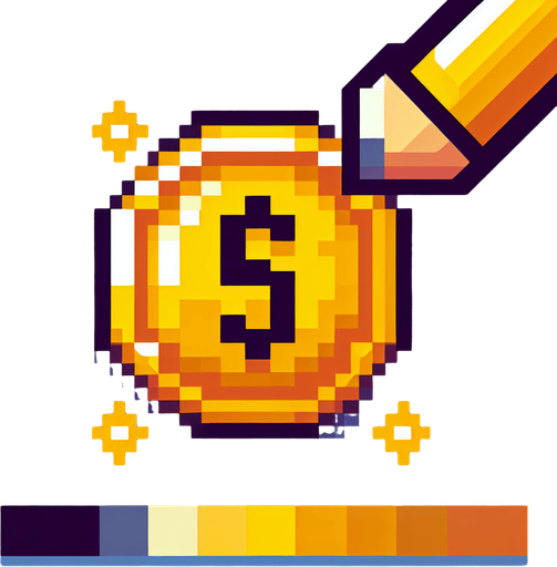 pixel gold coin.
Single Game Texture.  In-Game asset.  2d.  Blank background.  High contrast.  No shadows. coins