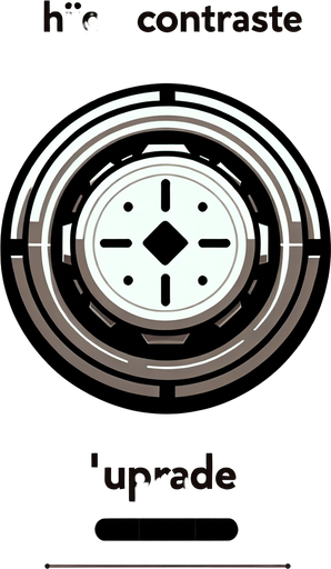 upgrade button.
Single Game Texture. In-Game asset. 2d. Blank background. High contrast. No shadows.