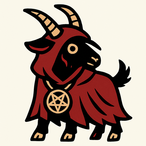 cultists animal.
In-Game asset.  2d.  High contrast.  No shadows