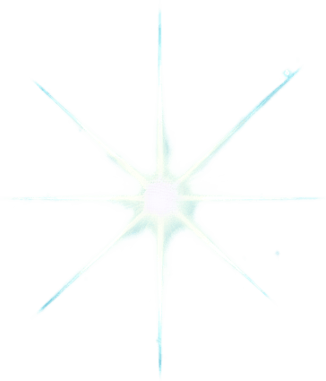 A star shines brightly in the night sky.