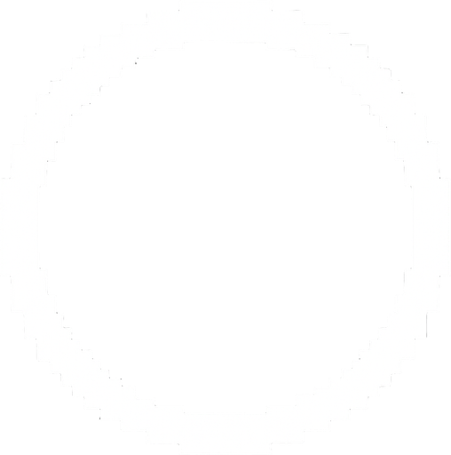 A white circle which Isnt filled in.
In-Game asset.  2d.  High contrast.  No shadows