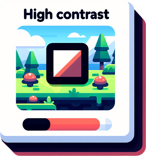 player.
Single Game Texture.  In-Game asset.  2d.  Blank background.  High contrast.  No shadows