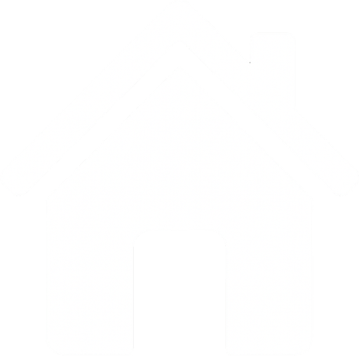 beyaz ev simgesi.
In-Game asset.  2d.  High contrast.  No shadows