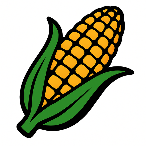 maiz.
In-Game asset.  2d.  High contrast.  No shadows