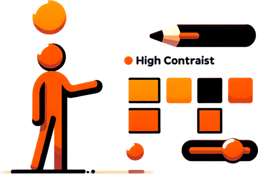 animation orange.
Single Game Texture. In-Game asset. 2d. Blank background. High contrast. No shadows.