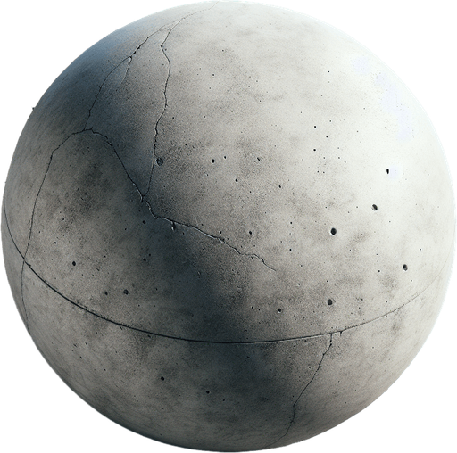 Photorealistic Concrete pavement, top view