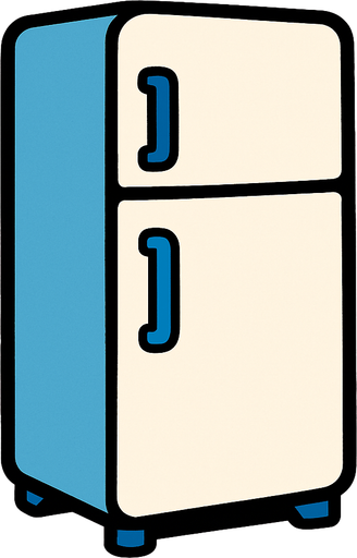 Frigo.
In-Game asset.  2d.  High contrast.  No shadows