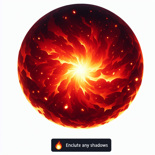 fire ball.
Single Game Texture. In-Game asset. 2d. Blank background. High contrast. No shadows.