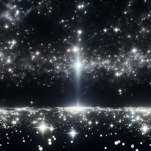 space with some stars.
Single Game Texture.  In-Game asset.  2d.  Blank background.  High contrast.  No shadows