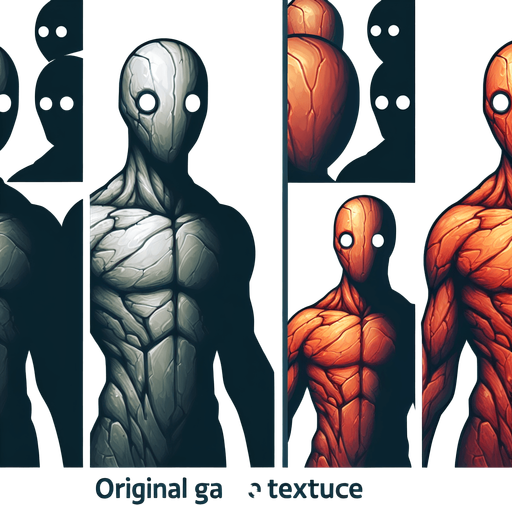 Person.
Single Game Texture. In-Game asset. 2d. Blank background. High contrast. No shadows.