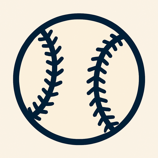 Beyzbol topu.
In-Game asset.  2d.  High contrast.  No shadows