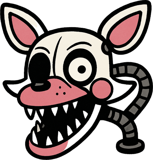 mangle head.
In-Game asset.  2d.  High contrast.  No shadows
