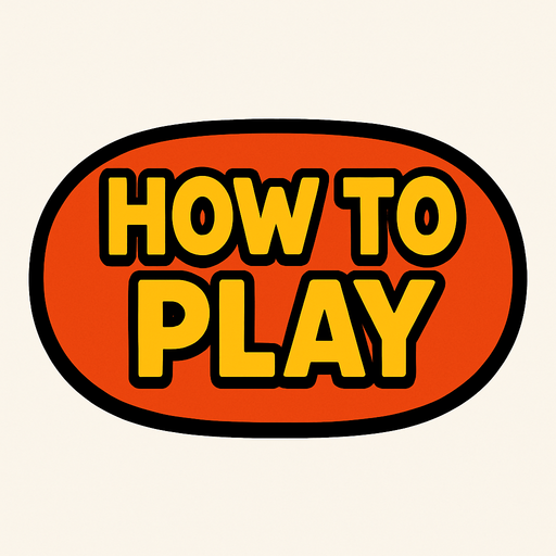 How to play button.
In-Game asset.  2d.  High contrast.  No shadows
