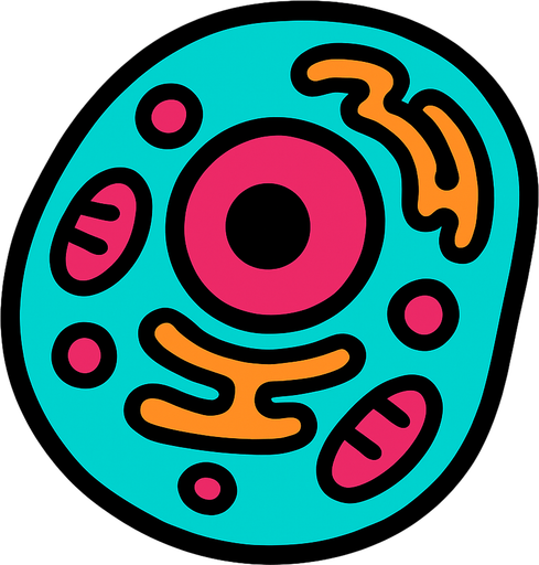 Cell.
In-Game asset.  2d.  High contrast.  No shadows