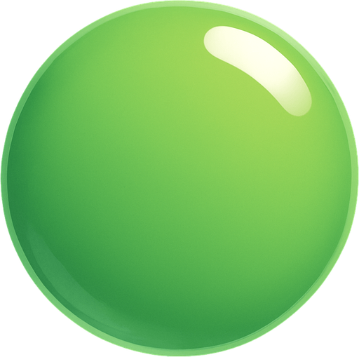 make the ball appear on the screen much more smoothly like bubble