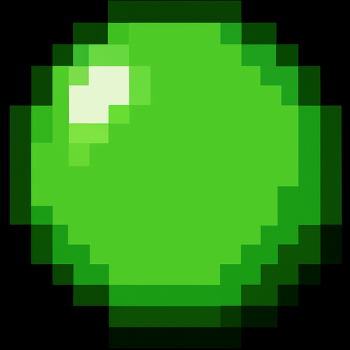 Cámbiale el color a verde, pixelart