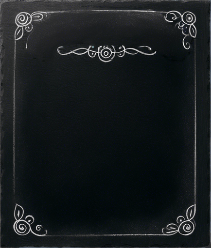 Text "NOVICE BLEND" in chalk, handwritten