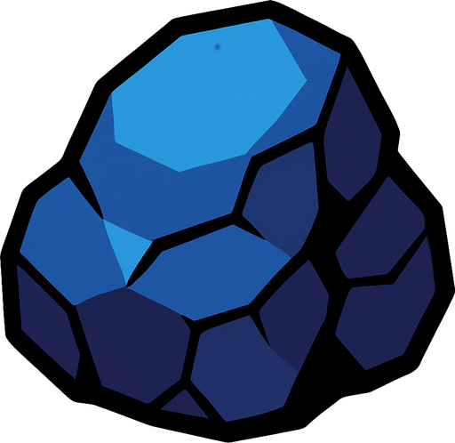 rock.
In-Game asset.  2d.  High contrast.  No shadows