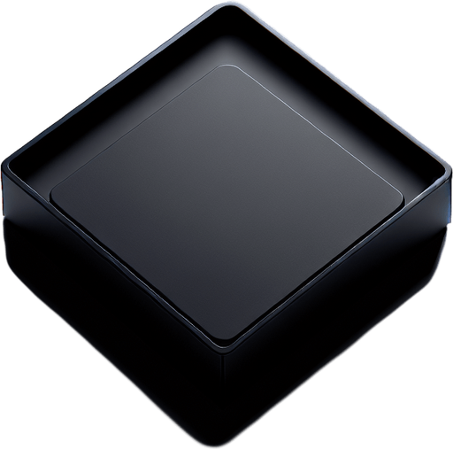 an empty black popup UI.
UI