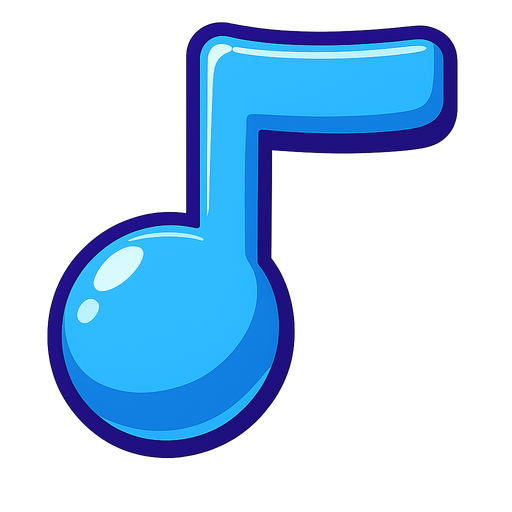 Only the note no background