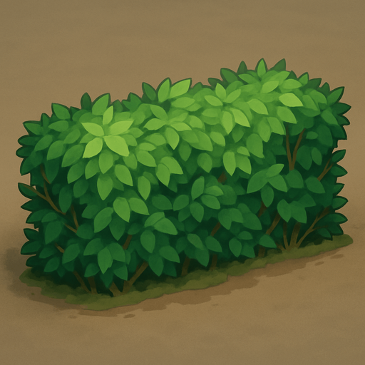 hedgerow.
In-Game asset