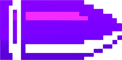 Make me a Bullet for Deltarune game.
In-Game asset.  2d.  High contrast.  No shadows