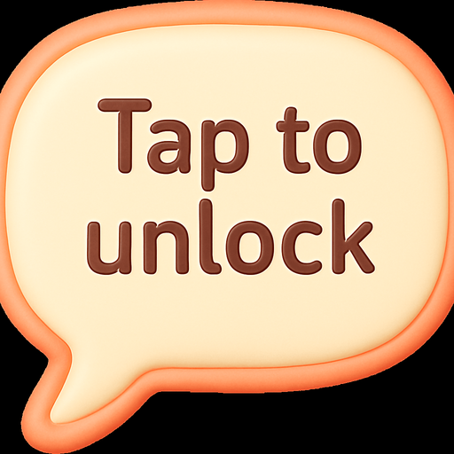 Change text to "Tap to unlock"