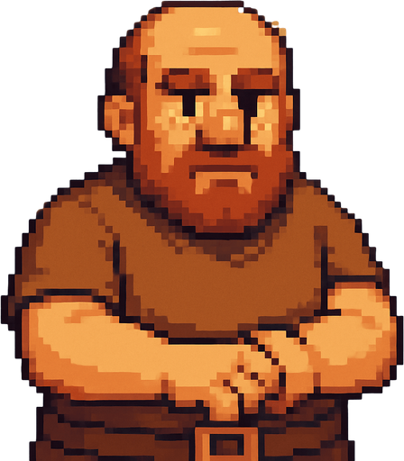 Not sick viliger pixel art