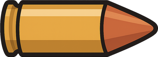 bullet
. No background. Transparent background. Blank background. No shadows. 2d. In-Game asset. flat