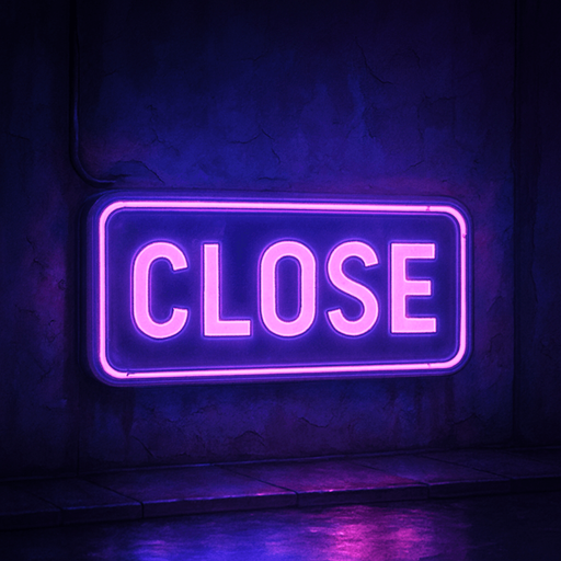 semi-realistic comic book style, moody neon lighting, lo-fi urban atmosphere, rich textures, cinematic framing, purple and blue tones, soft gradients, ambient reflections