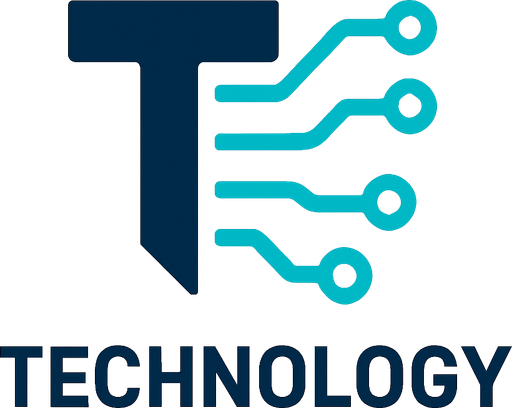 teknoloji şirketi logosu.
In-Game asset.  2d.  High contrast.  No shadows