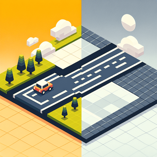 Road 
Car.
Single Game Texture. In-Game asset. 2d. Blank background. High contrast. No shadows.