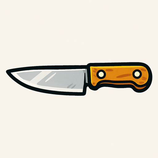 just kitchen knife pictures..
In-Game asset.  2d.  High contrast.  No shadows