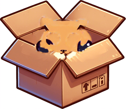 Detail the head and ears of a cute chibi ginger cat looking into the camera. Cheeky, happy.