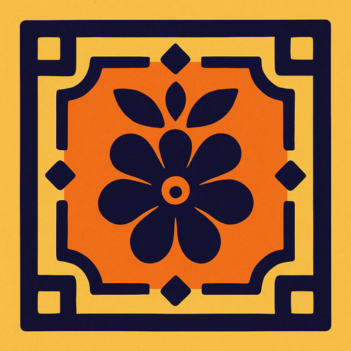 tile.
In-Game asset.  2d.  High contrast.  No shadows