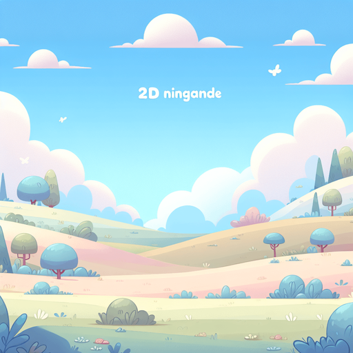 Design a serene and minimalist game background set against a clear blue sky, embodying a light-hearted, cartoony atmosphere. The landscape is uncomplicated, featuring gentle rolling hills and sparse, stylized trees in soft pastel colors. This simplicity ensures the scene remains tranquil and inviting, perfect for creating a balanced and cheerful backdrop that welcomes players into a whimsical yet peaceful gaming world, without any distractions in the sky.
Single Game Texture. In-Game asset. 2d. Blank background. High contrast. No shadows.
