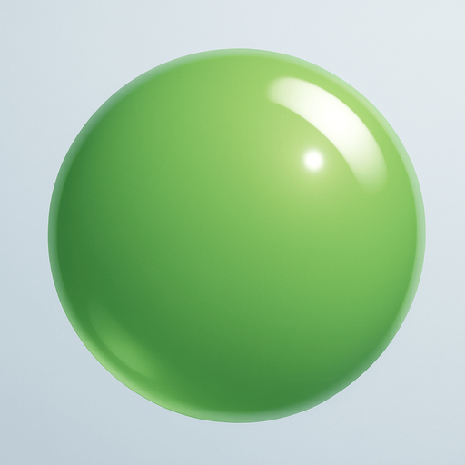 make the ball appear on the screen much more smoothly like bubble