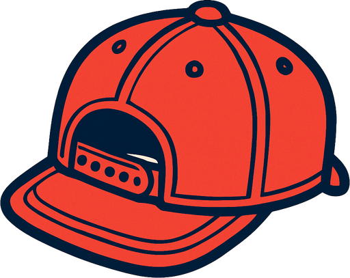 Casquette a l'envers.
In-Game asset.  2d.  High contrast.  No shadows